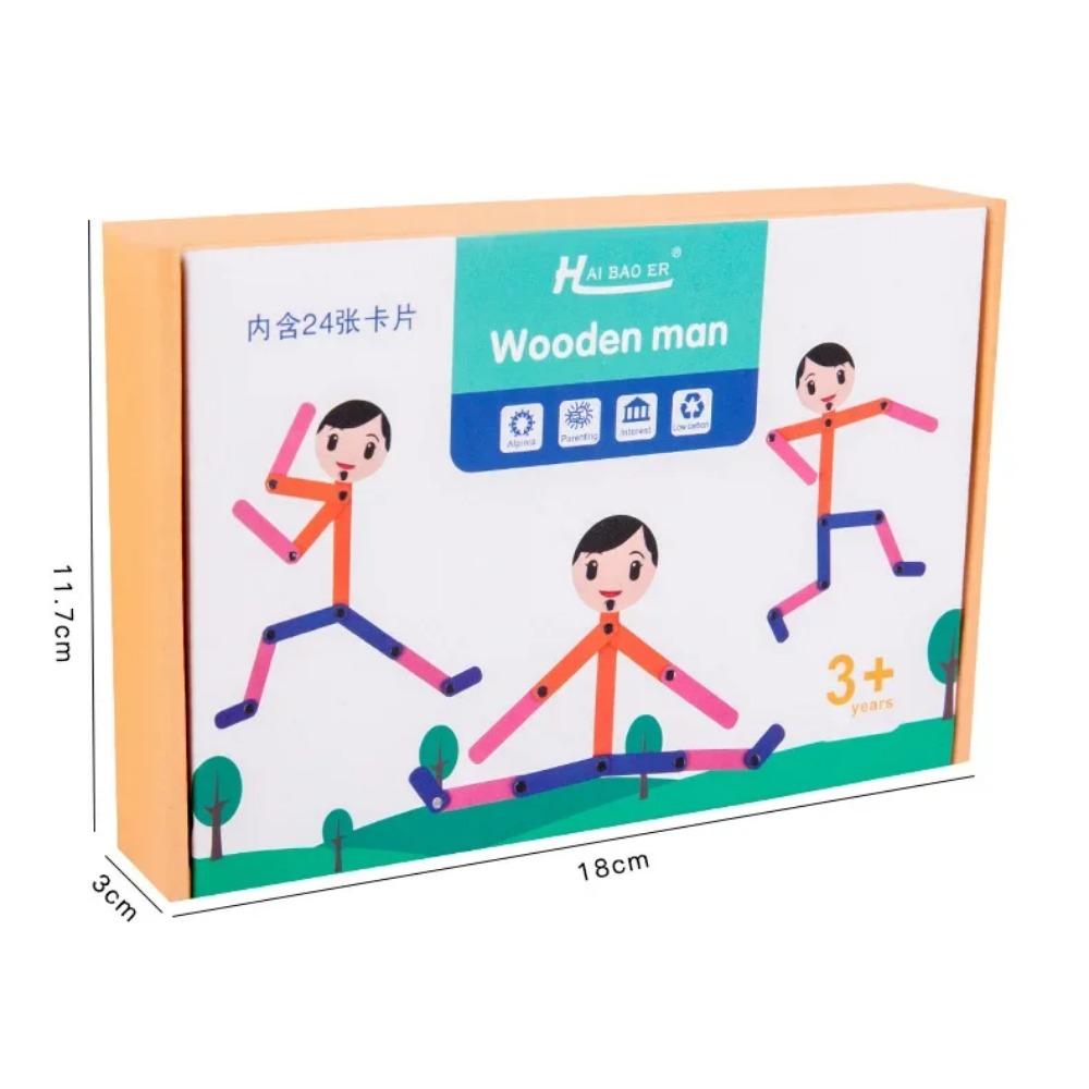 Montessori Material DIY Puzzle Toys Boards Educational Game Early Learning Toy For Children Preschool Fine Motor Training Gift