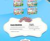 Princess Leah Series: Snowing Swan Castle & Violet Royal Carriage Building Blocks (2605-2616)
