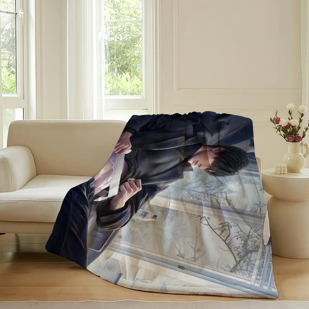 Love and Deepspace Zayne Blanket For Sofa Office Bed Plane Travel Sleep Read Relax Camping Soft And Warm