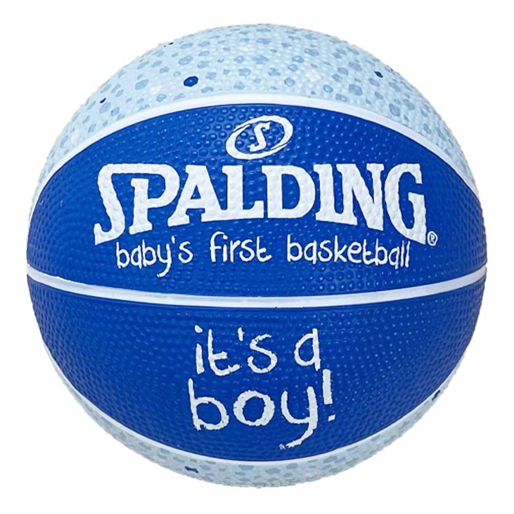 

Spalding Baby s First Basketball, It s a Boy!, Rubber, Size 1 Ball, 65-892Z