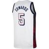 Nike United States Olympic Basketball Team Collection Anthony Edwards Swingman Basketball Jersey Men's White FV5517-100-5
