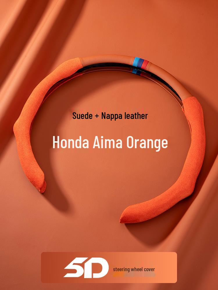 Honda Steering Wheel Covers: Compatible with Civic, Accord, XR-V, Vezel, City, Fit, Avancier, CR-V, Breeze, Crider