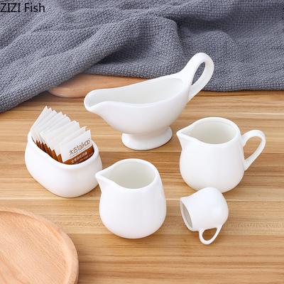 Jarra de Leite Cerâmica Criativa Café Latte Espumador de Leite Barista Desenho de Flor Lata de Leite Condensado Acessórios de Café Cor Sólida para Casa