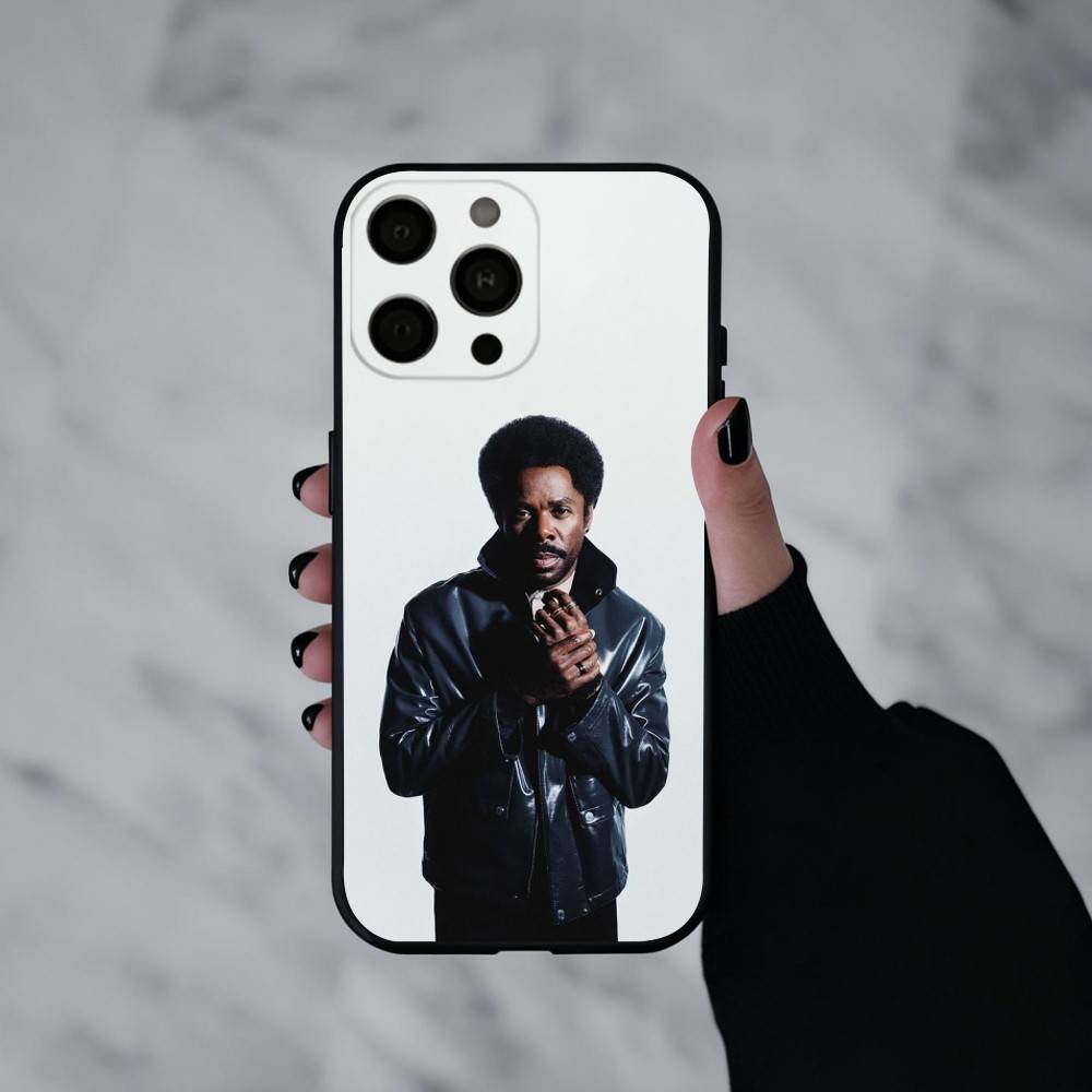 1PC Actor C-Colman D-Domingo  Phone Case For iPhone 17pro,16,15,14,13,12,11 Plus,Pro Max,XS,Soft Silicone Black Cover