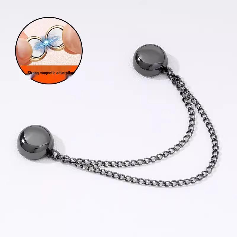 Adjustable Magnetic Buckle for No-Sew Garment Shortening and Waist Reduction