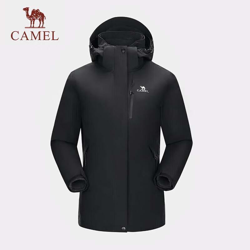 Camel Women s Fleece-Lined 3-in-1 Outdoor Jacket S