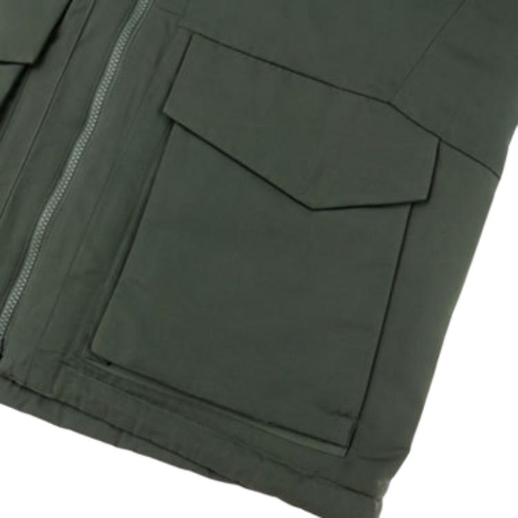 Uniqlo X White Mountaineering Collaboration High-Performance Zippered Loose-Fit Hooded Down Jacket Winter Men outerwear Dark-Green 442563-58
