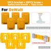 5pack for Makita/Dewalt/Milwaukee18V Tool Holder Drill Wall Mount Machine Storage Bracket for Display Stand Rack Fix Device Hang