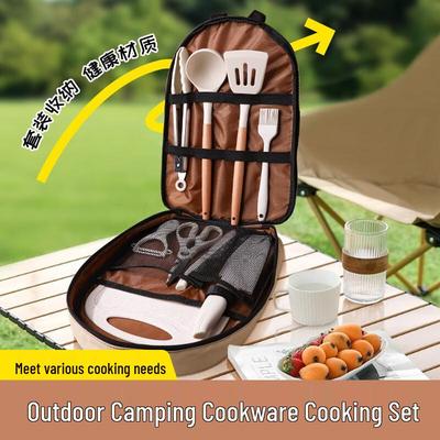 Portable Outdoor Kitchen & Cutlery Set