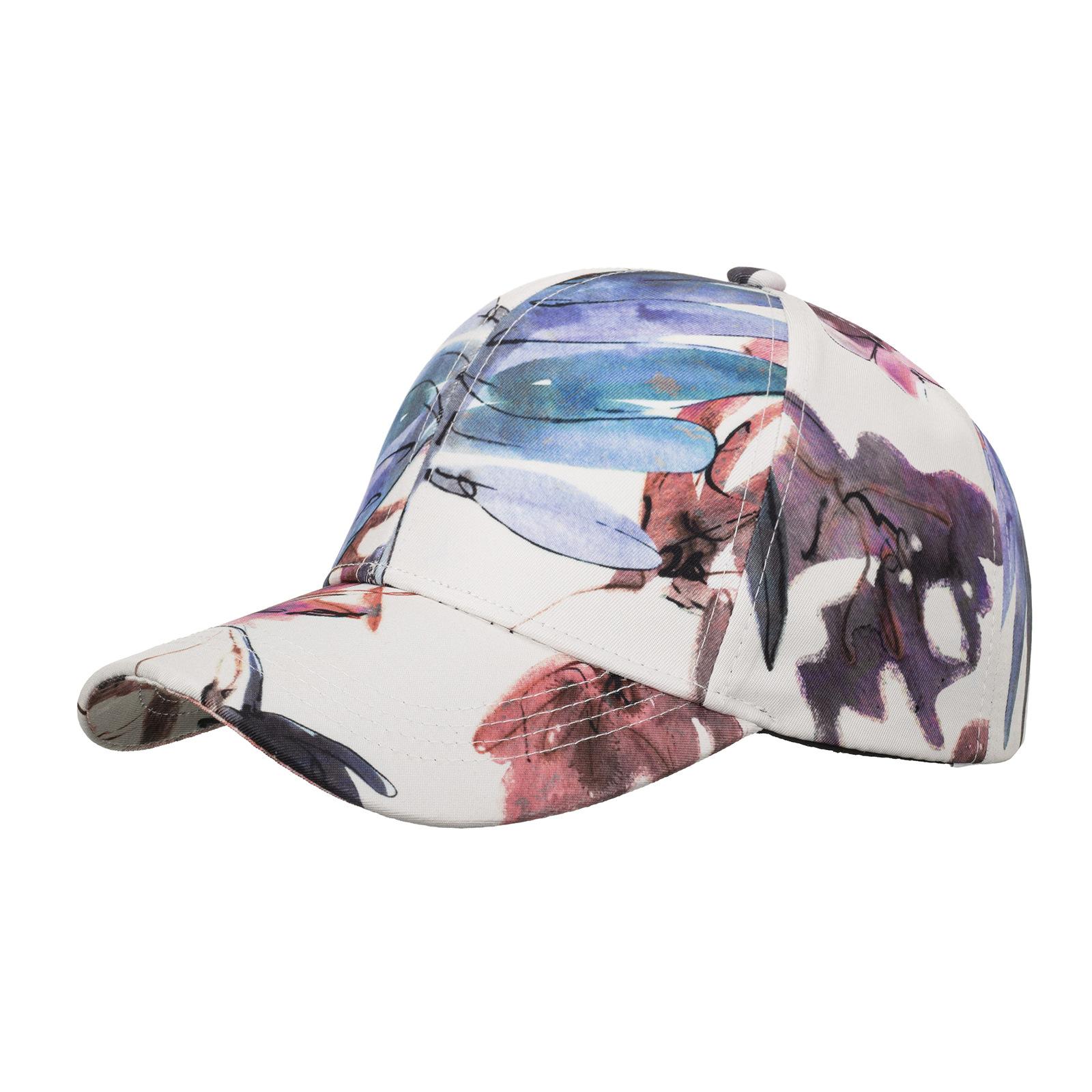 

Бейсболка с принтом на весну и осень, солнцезащитная кепка для отдыха на природе, повседневная модная кепка