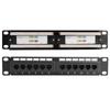 12-Port UTP Patch Panel Without Bracket Ethernet Network Data Patch Panel  Network Cabinet