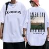 Fashionable Printed Short-sleeved Men's Tops Loose Comfortable T-Shirts Men’s
