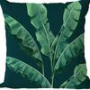 Plant and Flower Pillowcase American Pastoral Linen Pillowcase Cushion Cover Home Sofa Car