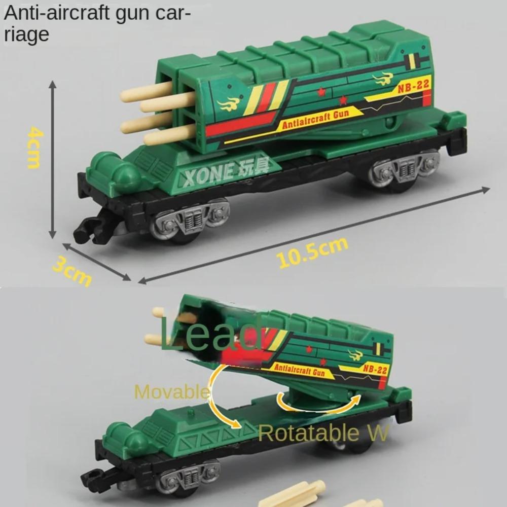 Hochgeschwindigkeitszug Waggon Modell Eisenbahnwagen Bausatz DIY Set Szenenteile Zubehör Geschenk Spielzeug