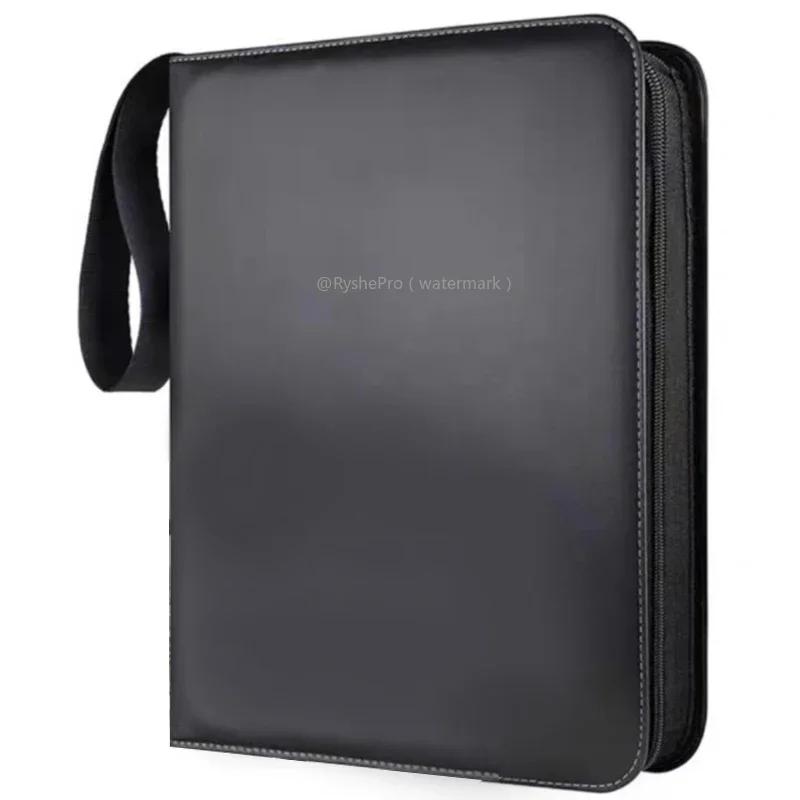 Trading Card Binder with 9 Pocket Trading Card Book Double Sided Pocket Collectible Card Albums Folder for MTG TCG Cards