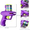 Non-Toxic Kids Outdoor Game Foam Disc Gun Toy Flying Disc Shooting Launcher Gun Double Parent-Child Interactive Toy For Children Gifts