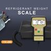 Refrigerant Scale, 110 LBS High Precision Electronic Charging Recover Scale with LCD Display Three Measurement Unit