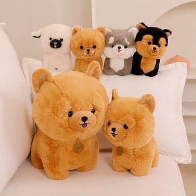 20cm süße Hund Plüsch Spielzeug Cartoon schlafen gefüllte Kissen Puppe weiche Kissen Bolster Geburtstagsgeschenk für Kinder