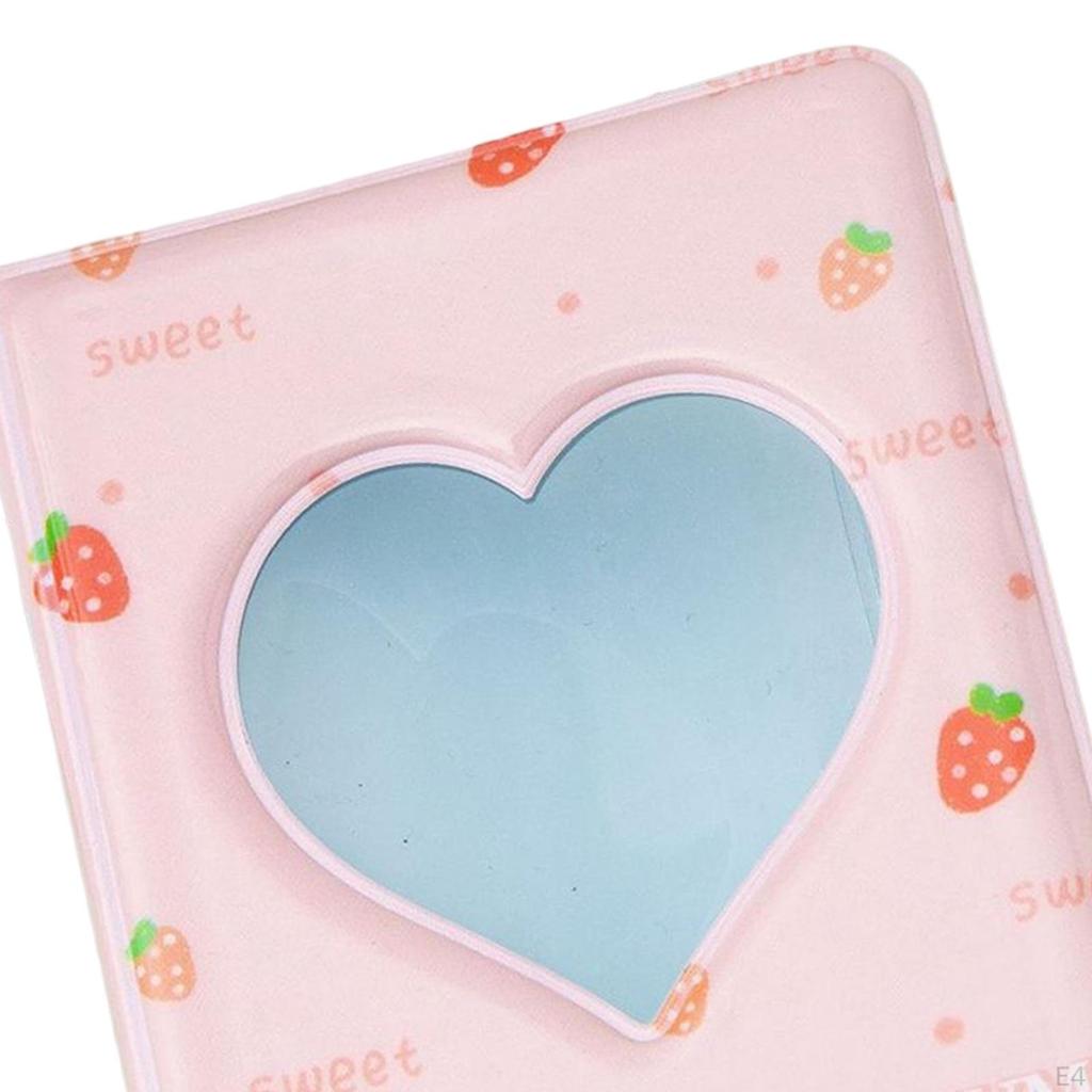 3 inch Card Holder Mini Album for Photos and Cards with 40 Pockets Travel Events