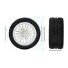 4Pcs Rubber Tire Strong Grip Powerful Buffering Racing Car Tires for UD1601 UD1602 UD1603 UD1604 UD1607 SG1603 SG1604