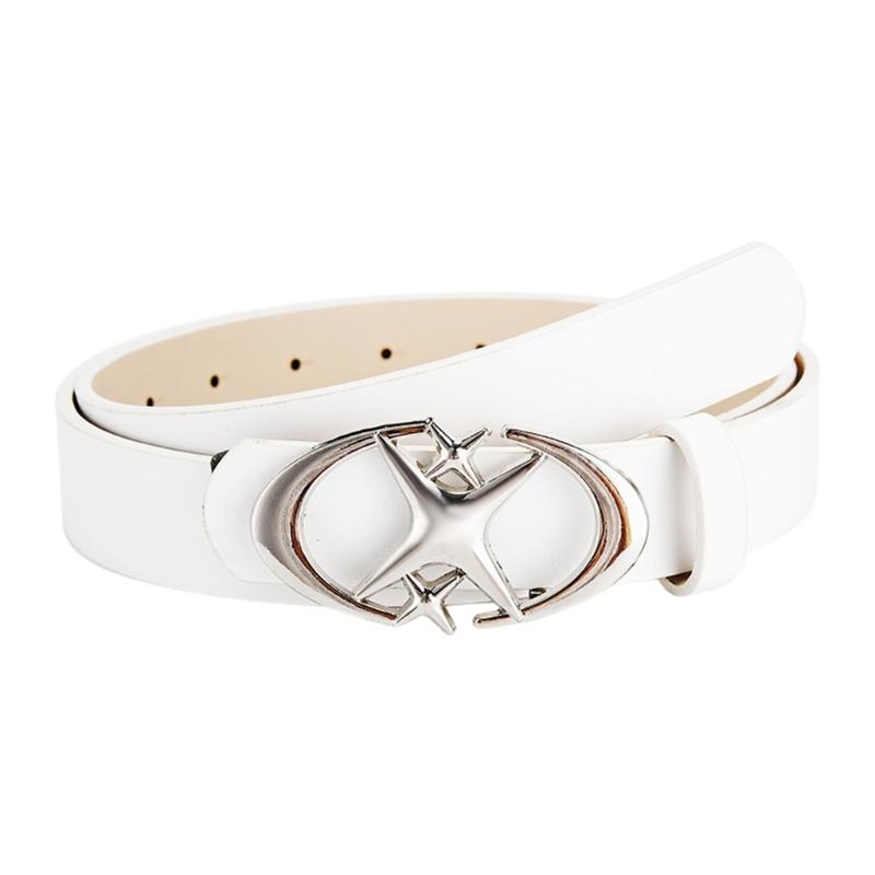 Женский Пояс Цепь Панк для Ковбоя Ковбойши Повседневный Пряжка Луна Звезда Ретро Пряжка Поясная Цепь Повседневный Пояс