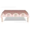 Rose Gold Diamond One-year-old Tablecloth for 18, 50 and 60 Years Old, One-time Party Tablecloth Theme Scene Decoration Props