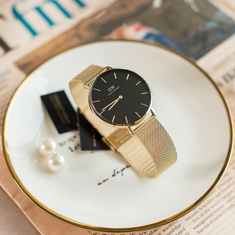 Daniel Wellington European and American watches [Graduation Season/Writable Greeting Cards] PETITE Series Watch Quartz Movement White Dial DW00100350