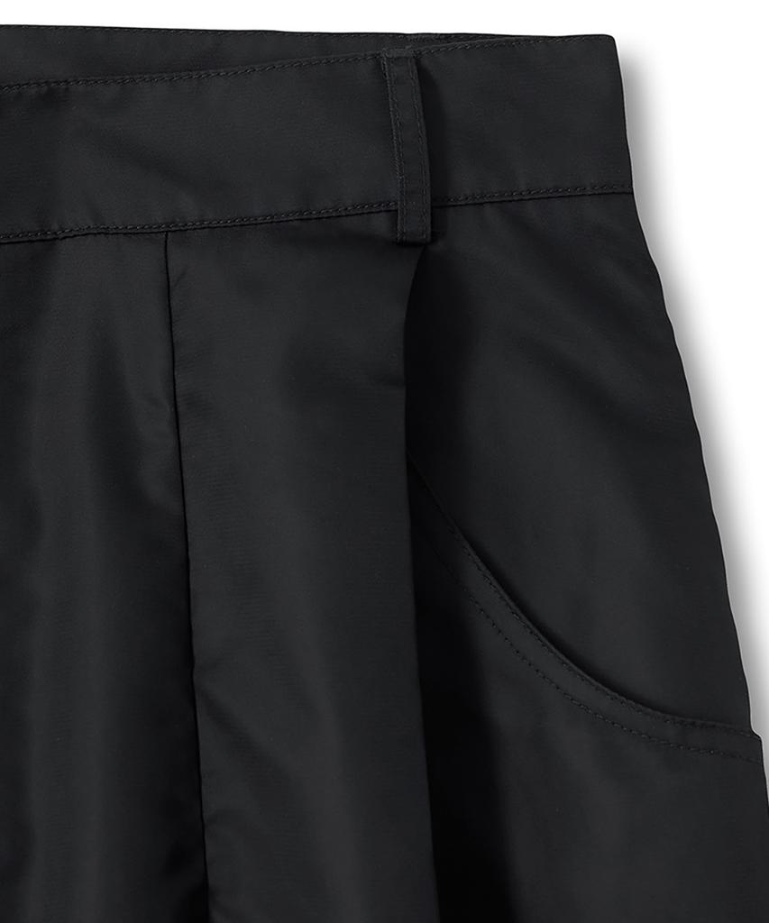 Diantipeullaespom One-Pleat Wide Pants (Black)