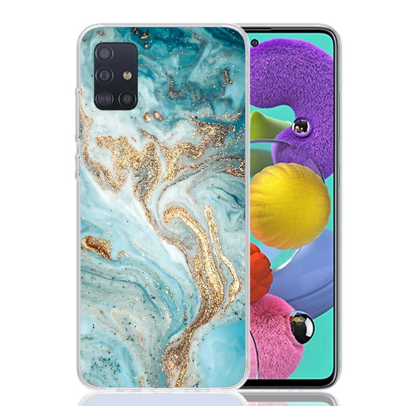 

Granite Marble Phone Case for Samsung Galaxy A52 A51 A50S A12 A22 A32 A72 A10S A30S A31 A71 Note 20 Ultra 10 Plus S10 Galaxy A52 Samsung A10S
