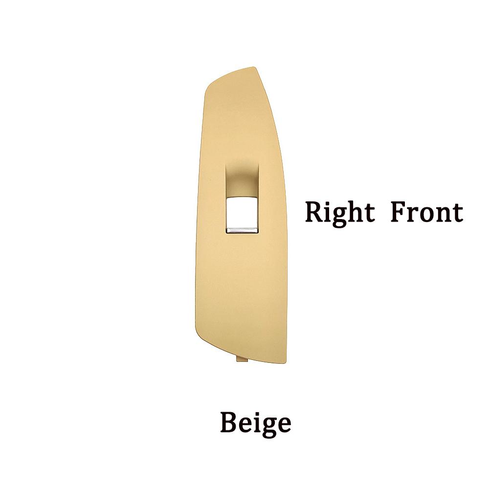 

For BMW Car Interior Window Lift Switch Panel Door Handle Trim 7 Series F02 61319241915 Auto Accessories LHD Left Hand Drive RFront Beige