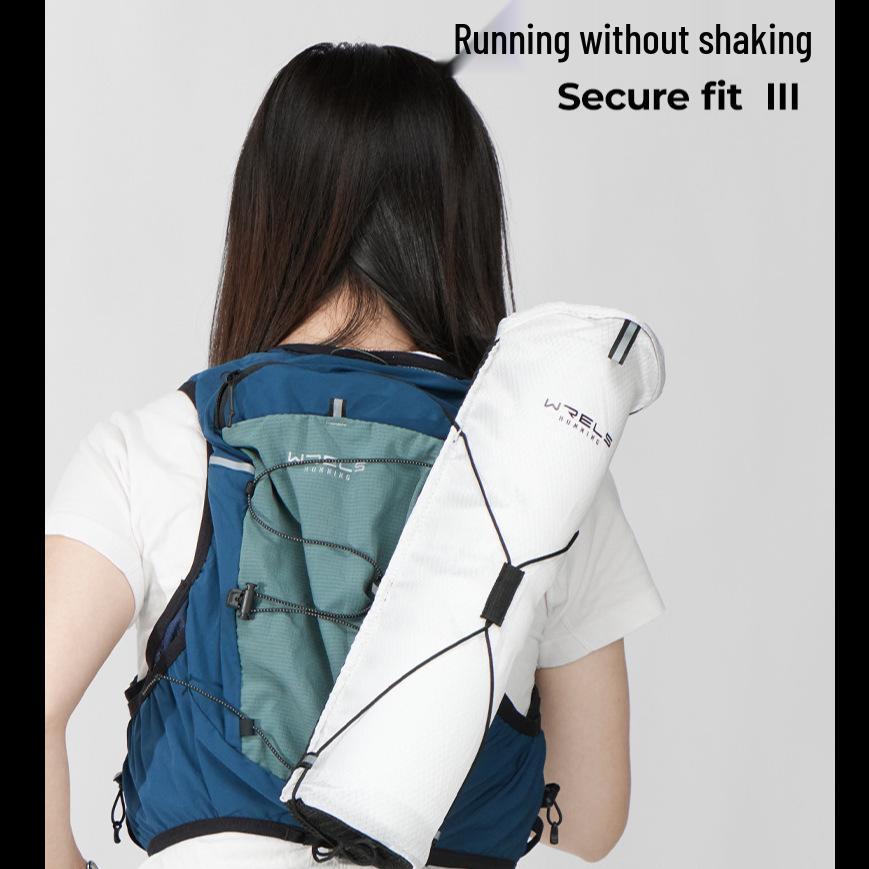 Cross-border Outdoor Trekking Pole Storage Bag - Portable Folding Walking Stick and Off-road Backpack Accessory.