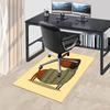 1PC Leaf Pattern Sweater Extra Large Non Slip Floor Carpet, Office, Family, Bedroom, Studio Large Area Rug Indoor Rugs