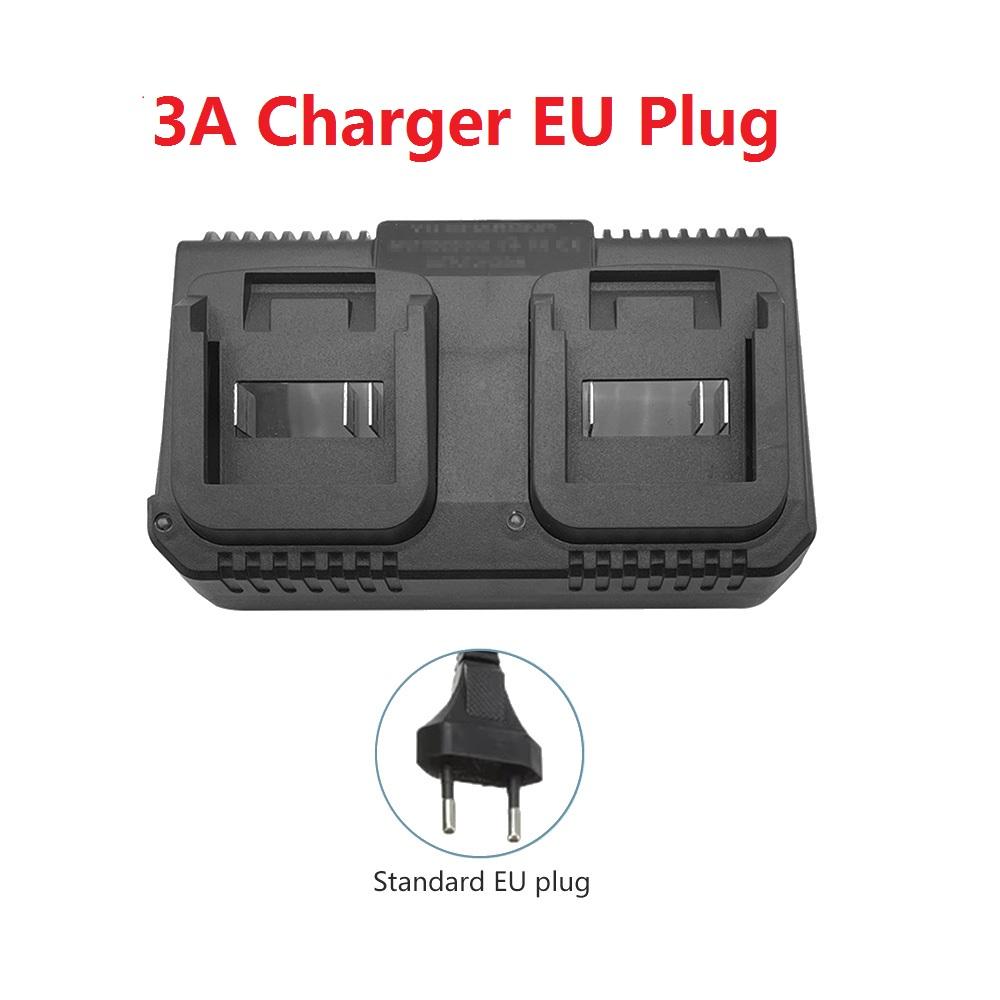 12.6V 2A/18V 21V 1.8A 2A Lithium Battery Charger for Electric Drill Polishing Machine Lawn Mower Washer Battery Adapter