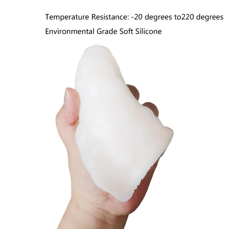 Santa Claus Embossed Cylinder Candle Silicone Mould for Festival Holiday Handmade Craft