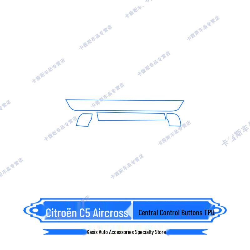 Citroën Tianyi C5 (23-26) Bildschirmschutz für Navigation & Folie für Konsolen-Schaltpanel