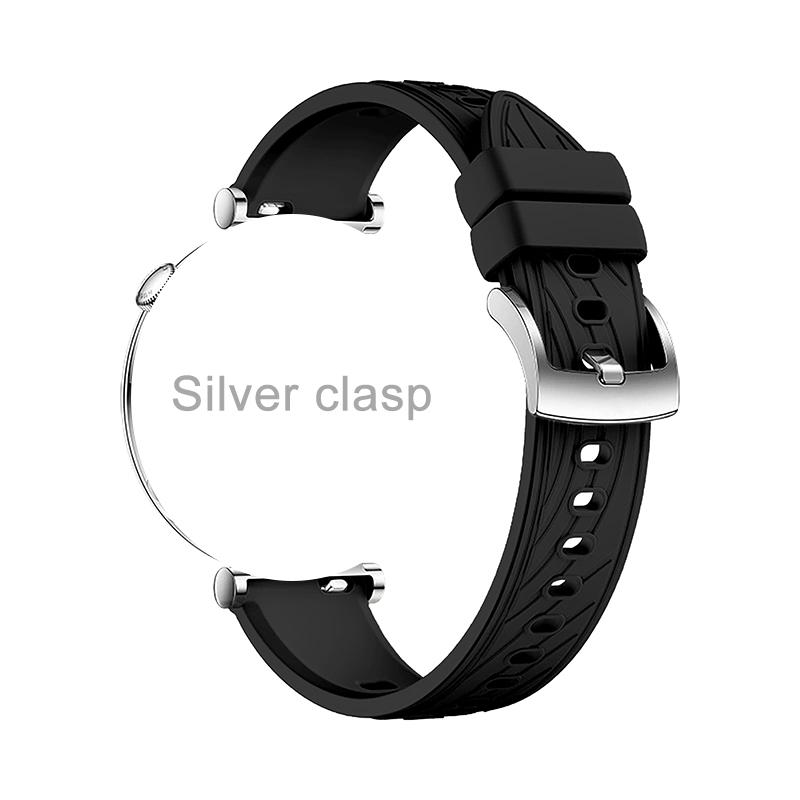 18mm Silicone Strap for Huawei Watch GT4 41mm Sport Replacement Band for Huawei Watch GT5 41mm GT5pro 42mm Bracelet Watchband
