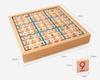 Sudoku Wooden Board Game Tabletop Game Sudoku Sudoku 9 Block Puzzle Brain Training Educational Toy Adults and Children Can Enjoy Over and Over Again