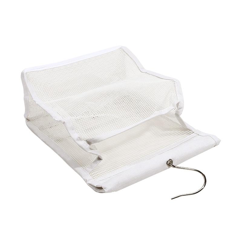 Detachable Hanging Basket PVC Hanging Storage Basket Foldable Storage Bag Clutter Storage Bag Bathroom