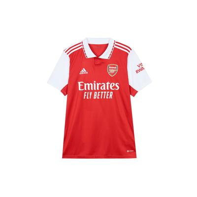adidas Maillot domicile Arsenal 22/23 Manches courtes Rouge/Blanc Homme H35903