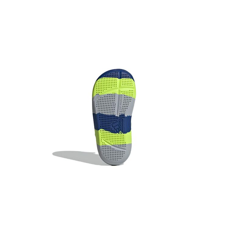 Adidas Slip Resistant Anti Kick Low top Toddler Shoes Blue Yellow Infant And Toddler GX5118