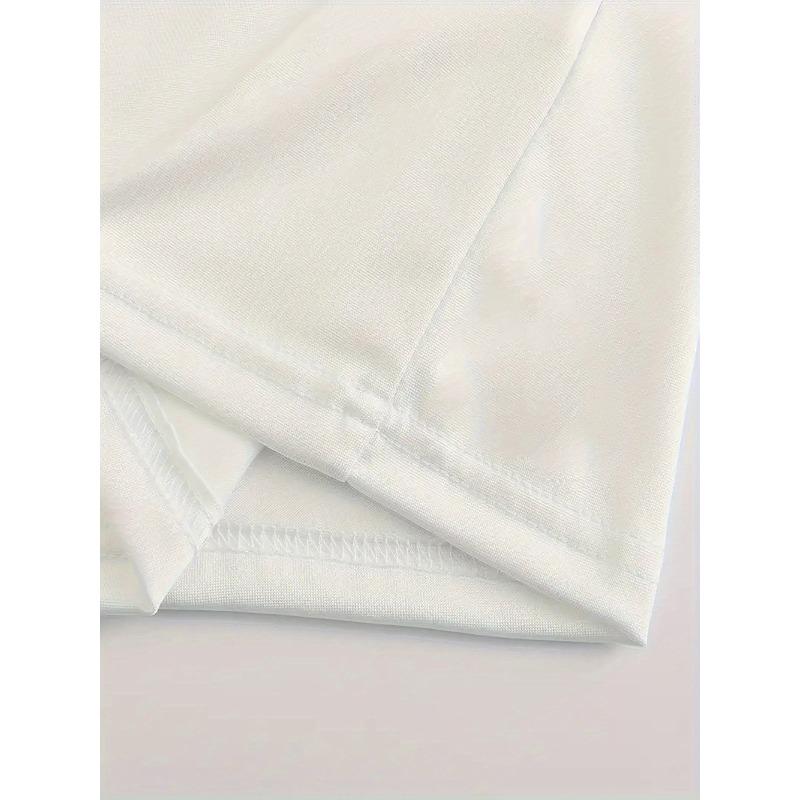 Taille Européenne [T-shirt Imprimé Floral] 1PCY2K Style T-shirt Rose pour Femme Imprimé Fleur de Lys - Disposition Florale Centrale Large Peinte à la Main -