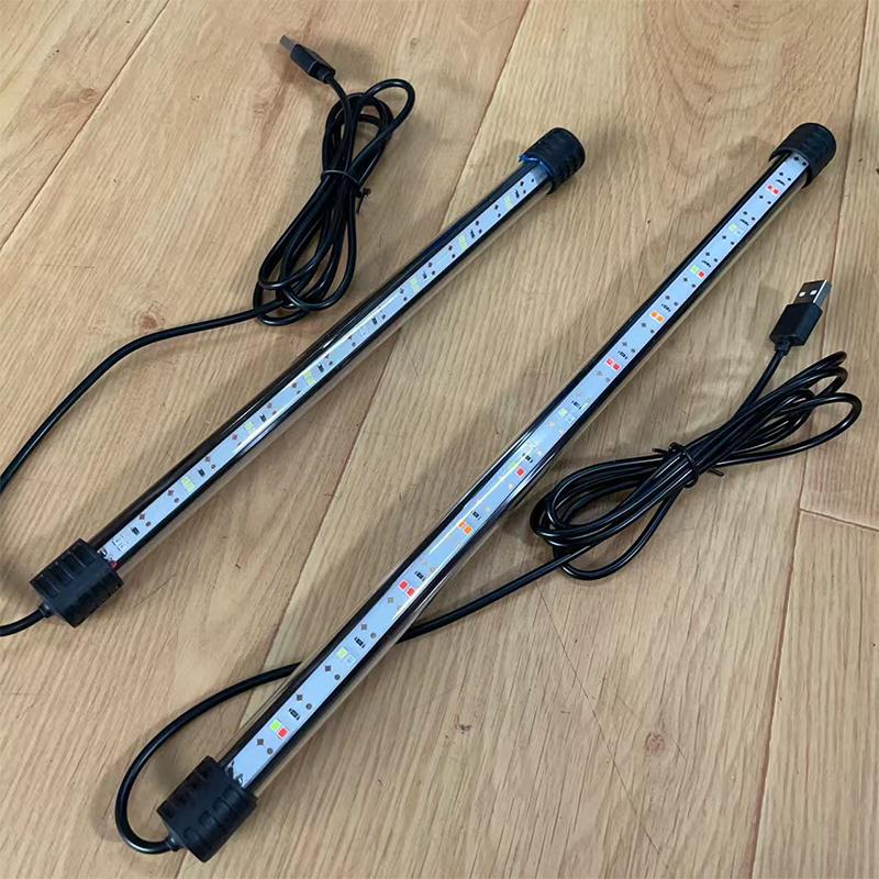 Aquarium Submersible LED Lighting USB Waterproof Mood Lamp for Fish Tank Home Decor Underwater Ambience