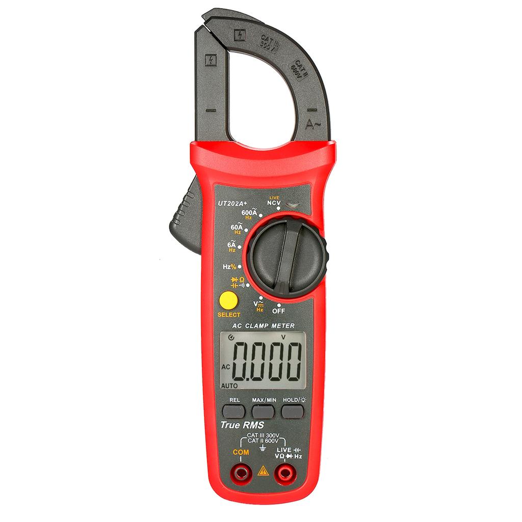 6000 Counts Digital Clamp Meter True RMS Multimeter Clamp Ammeter Voltage Meter NCV Test Universal Meter Tester AC
