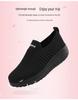 Women's White Slip-On Nurse Shoes: Air Cushion, Soft Sole, Lightweight, Comfortable, Thick Sole