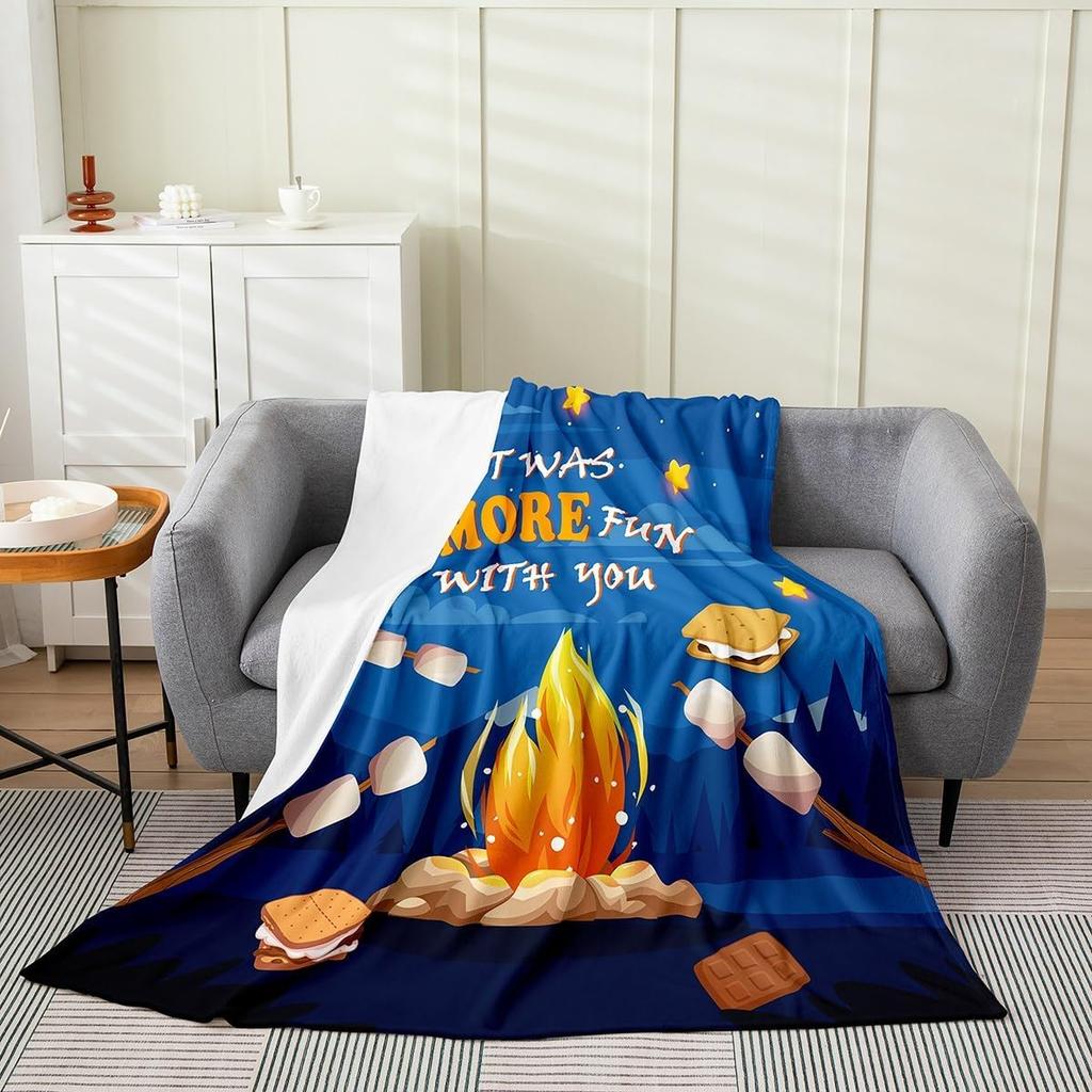 Feelyou Fried Chicken Nugget Plush Throw Blanket Twin x Kids Cute Dino Flannel Fleece Blanket for Boys Teens Dinosaur All Season