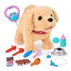 Play House Set, Walk Together, Dog, Moving Stuffed Toy, Dog, Electric Type, with Sound, Pet Care Set, Children's Robot, Dog, Pet Beauty Kit, Pretend