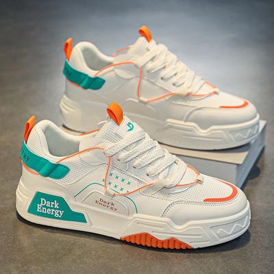 Spring Mesh Casual Board Shoes Student Sports Thick Soles Increase