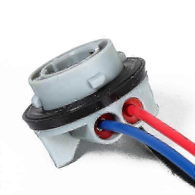 2pcs Bay15d 1157 Car Brake Light Lamp Holder P21/5w Adapter Base