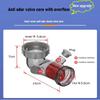 New 1pc Side Discharge Double Overflow Anti Odor Accessory Kitchen Sink Drain Check Valve For Anti-Blocking Sewer Tube