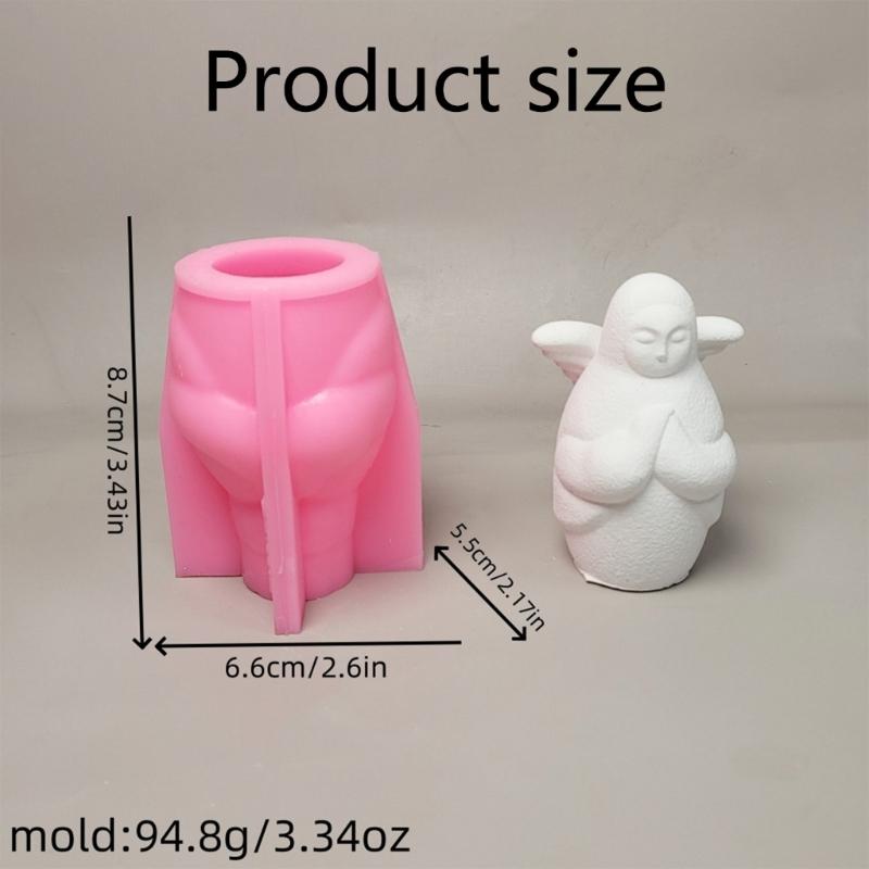 Silikon-Kerzenformen in Mädchenform, Epoxidharzformen zur Herstellung von Kerzen, Seife, Schokolade, Süßigkeiten, Kuchen, Fondant-Dekoration